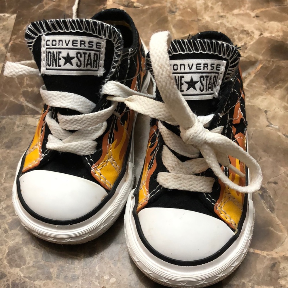 Converse “flames”